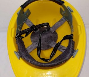 Yellow Safety Helmet - inside 1